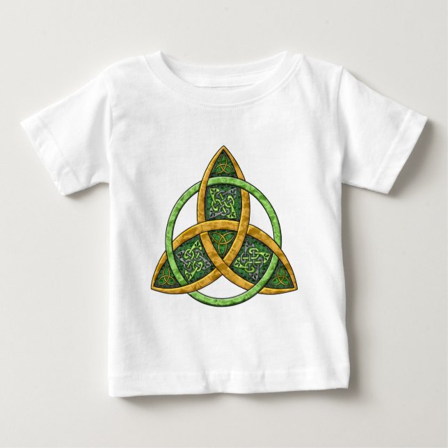 Celtic Trinity Knot Baby T-Shirt (Front)