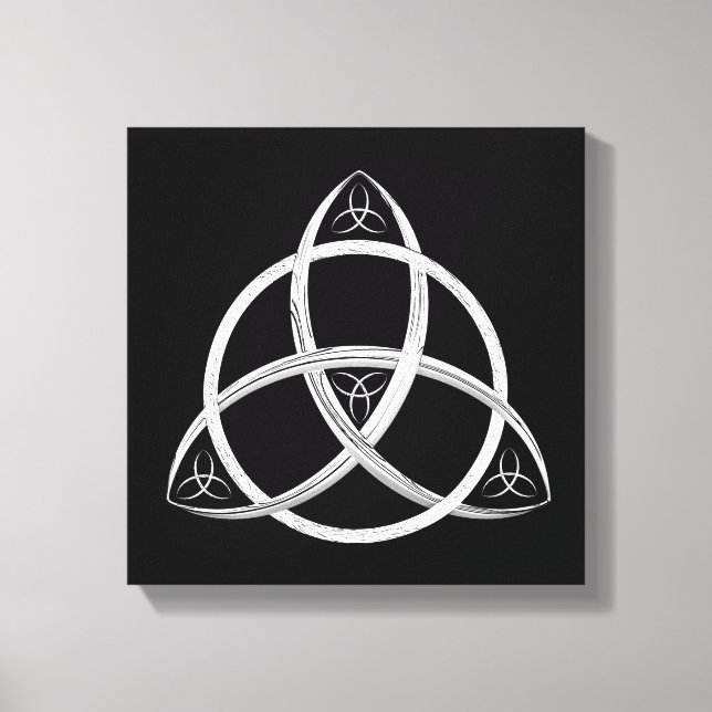 Celtic Trinity Knot Canvas Print (Front)