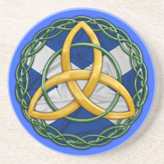 Celtic Trinity Knot Coaster (Front)