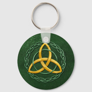 Celtic Trinity Knot Key Ring