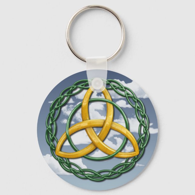 Celtic Trinity Knot Key Ring (Front)
