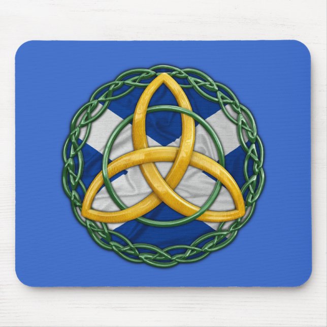 Celtic Trinity Knot Mouse Pad (Front)