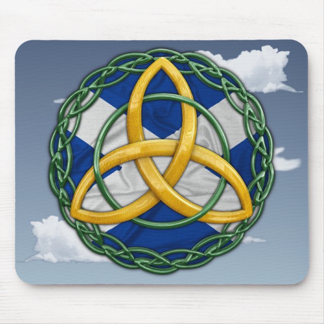 Celtic Trinity Knot Mouse Pad (Front)