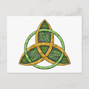 Celtic Trinity Knot Postcard