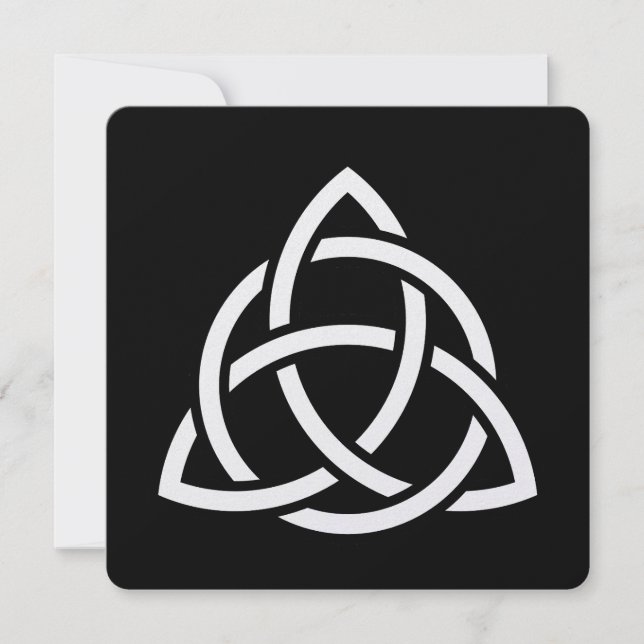 Celtic Trinity Knot Triquetra Symbol (Front)