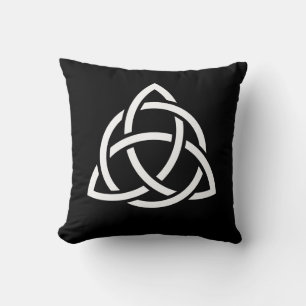 Celtic Trinity Knot Triquetra Symbol Cushion