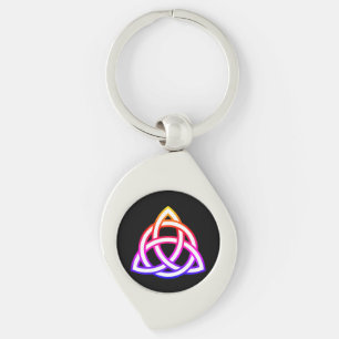 Celtic Trinity Knot Triquetra Symbol Key Ring