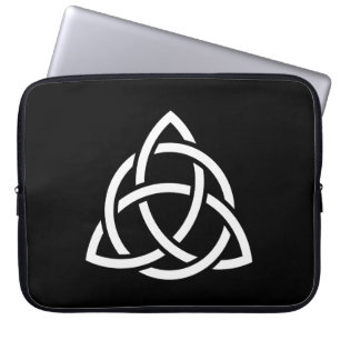 Celtic Trinity Knot Triquetra Symbol Laptop Sleeve