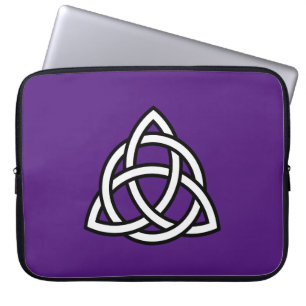 Celtic Trinity Knot Triquetra Symbol Laptop Sleeve
