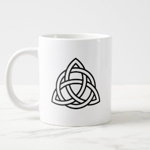 Celtic Trinity Knot Triquetra Symbol Large Coffee Mug