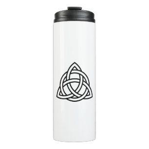 Celtic Trinity Knot Triquetra Symbol Thermal Tumbler