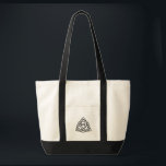 Celtic Trinity Knot Triquetra Symbol  Tote Bag<br><div class="desc">Also known as the Triquetra,  the trinity knot is commonly associated with earth,  fire,  and air. It represents the mind,  body,  and soul.</div>