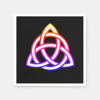 Celtic Trinity Knot Triquetra Wicca Symbol Napkin