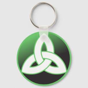 Celtic Trinity Knot Up Key Ring