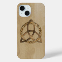 Celtic Triquetra Trinity Knot iPhone 15 Case
