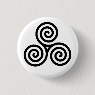 Celtic Triskelion (Triskele) Button