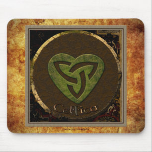 Celtic Triskellion-styled Irish-lover's Mousemat