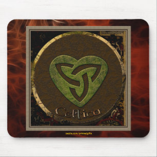 Celtic Triskellion-styled Irish-lover's Mousemat