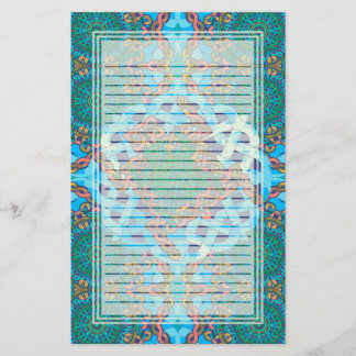 Celtic Turtle Lined Stationery