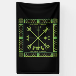 Celtic Vegvisir Banner