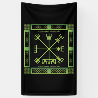 Celtic Vegvisir Banner