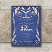 Celtic Viking Dragon 40th Birthday