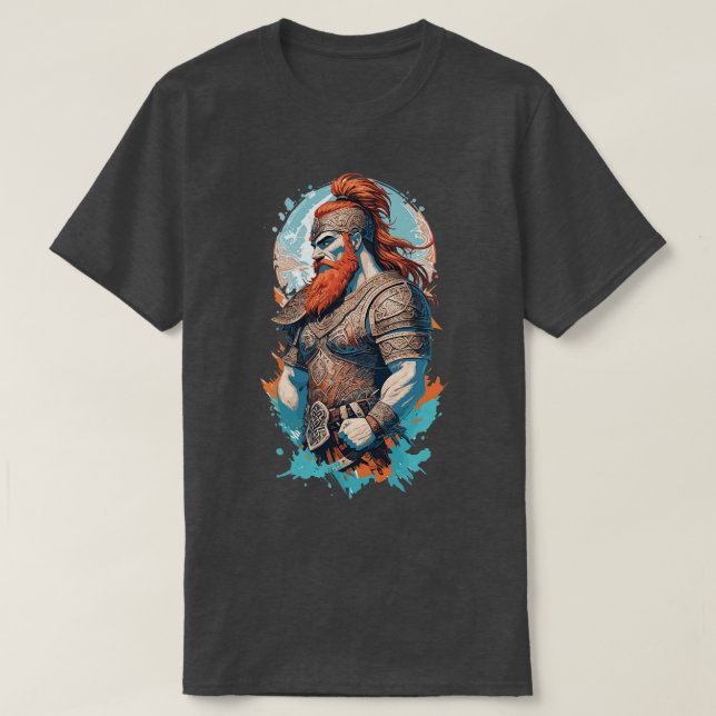 Celtic Warrior T-Shirt (Design Front)