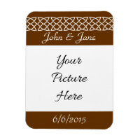 Celtic Weave Hearts in Chocolate Reminder Magnet