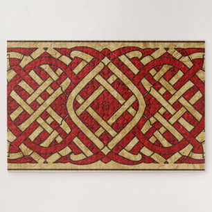 Celtic Welsh Knotwork Jigsaw Puzzle