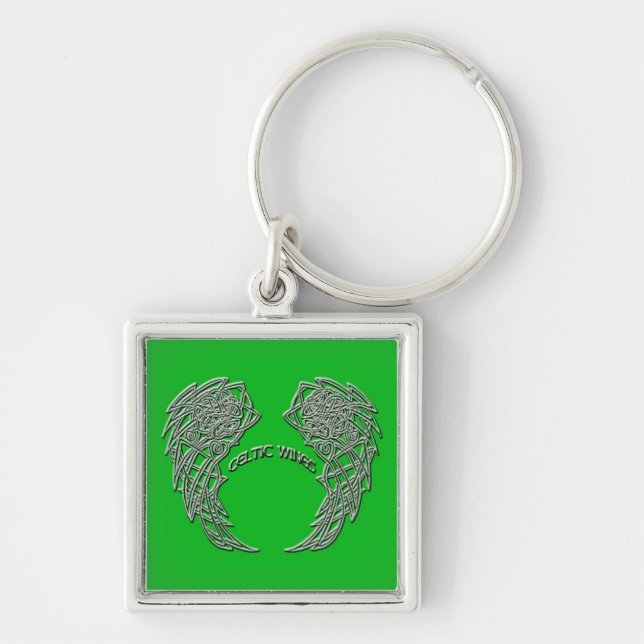Celtic Wings Key Ring (Front)