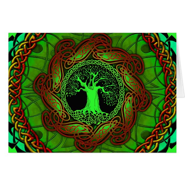 Celtic Wisdom Tree (Front Horizontal)