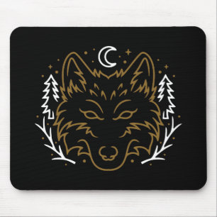 Celtic Wolf Mouse Pad
