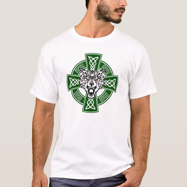 Celtic Wolf T-shirt (Front)