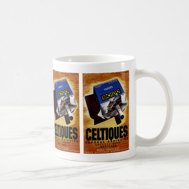 Celtiques Cigarettes Coffee Mug (Right)