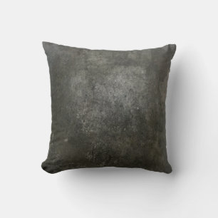 Cement Grunge Dark Gritty Cushion