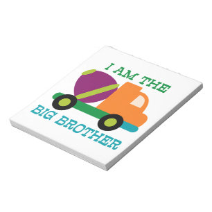 Cement Mixer Big Brother Notepad