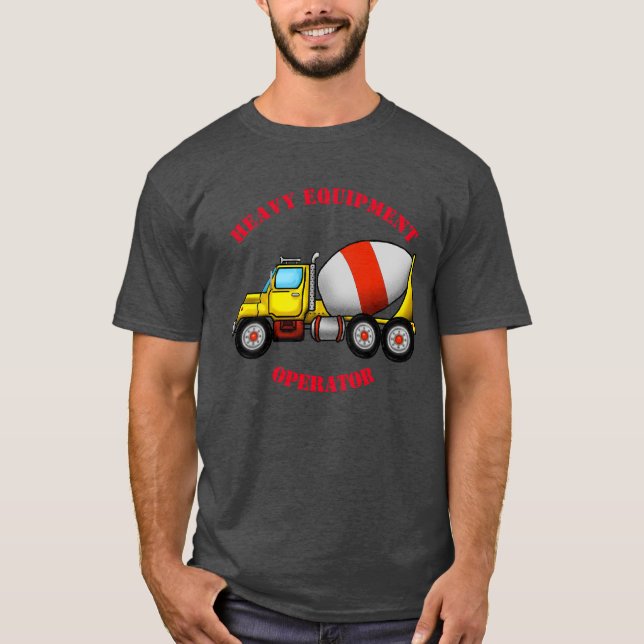 Cement Mixer Mens T-Shirt (Front)