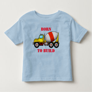 Cement Mixer Toddler Fine Jersey T-Shirt