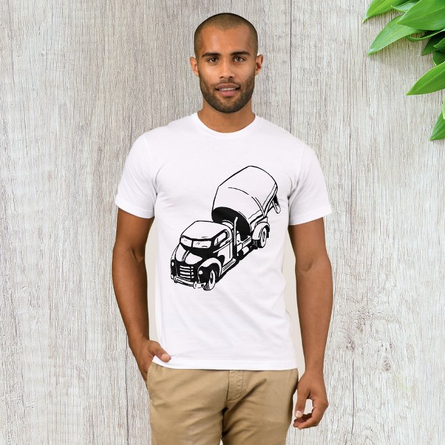 Cement Truck Mens T-Shirt (Creator Uploaded)