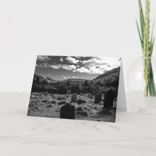 Cemetery in Ireland Card