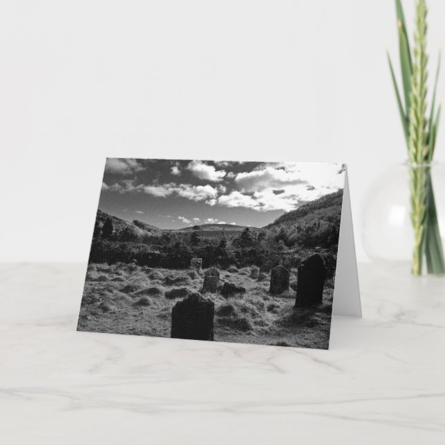 Cemetery in Ireland Card (Front)