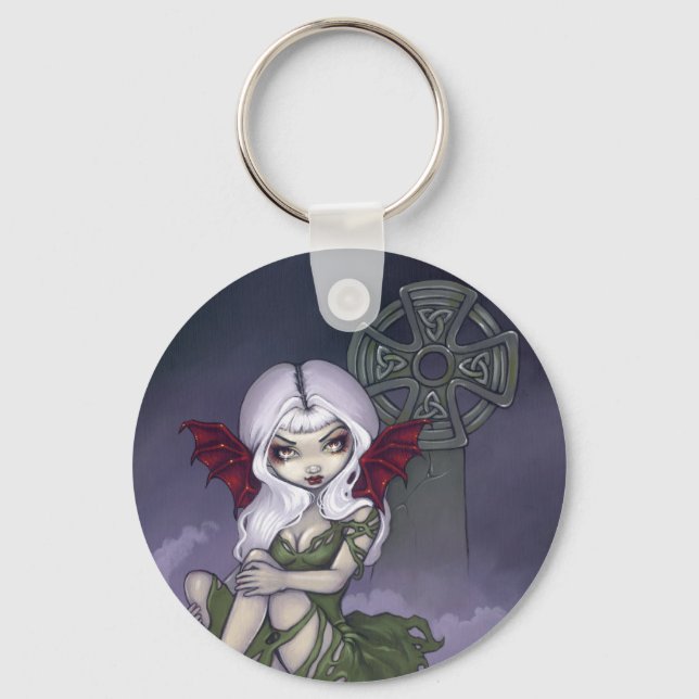 "Cemetery Mist" Keychain (Front)