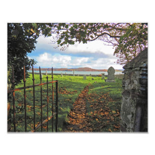 Cemetery of Iona Photo Print