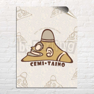 Cemi Taino Puerto Rico Wall Art Download Poster