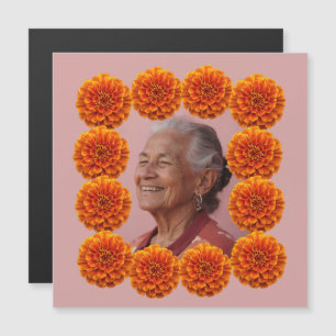 Cempasúchil Ofrenda Altar Foto Personalizada