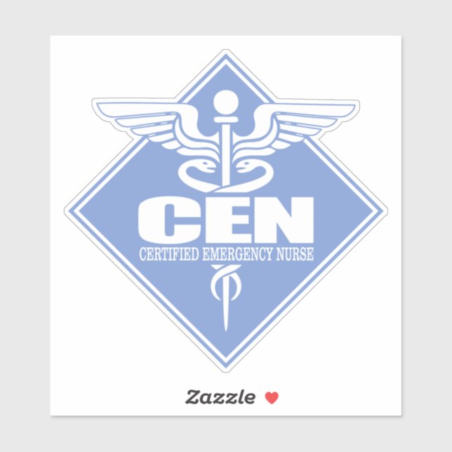 CEN (Certified Emergency Nurse) diamond (Sheet)