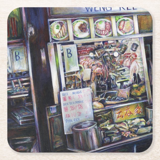 Cenosillicaphia, Singapore Square Paper Coaster (Front)