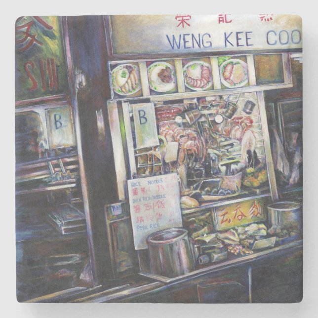 Cenosillicaphia, Singapore Stone Coaster (Front)