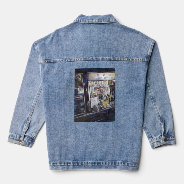 Cenosillicaphioba Denim Jacket (Back)