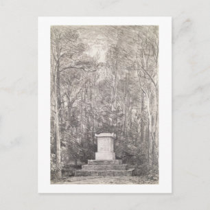 Cenotaph to Sir Joshua Reynolds at Coleorton Hall, Postcard